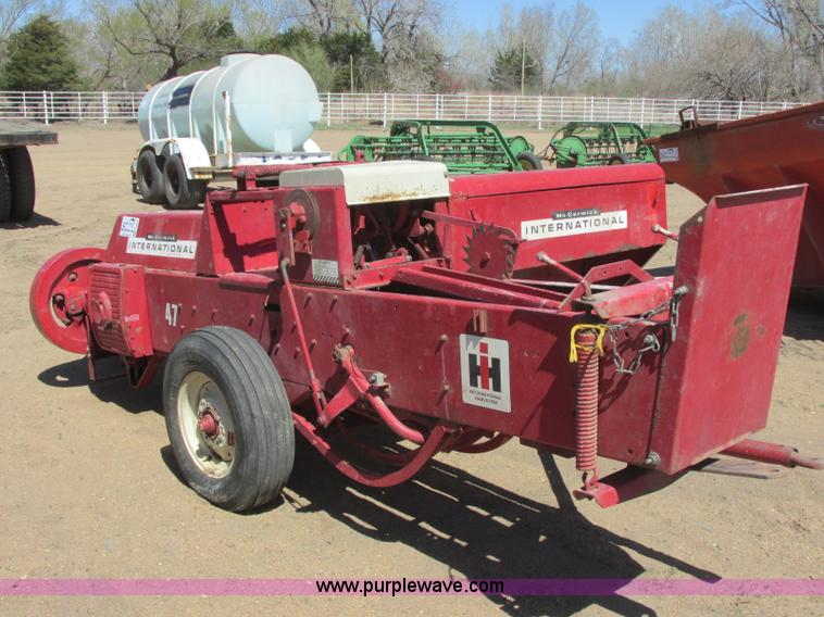 image for item H8694 International 47 square baler