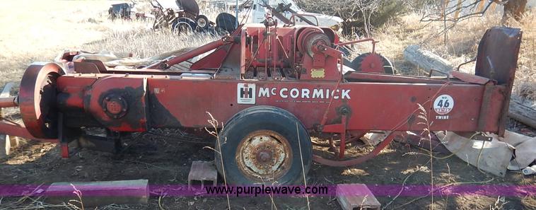 image for item I5033 International Harvester McCormick 46 small square baler