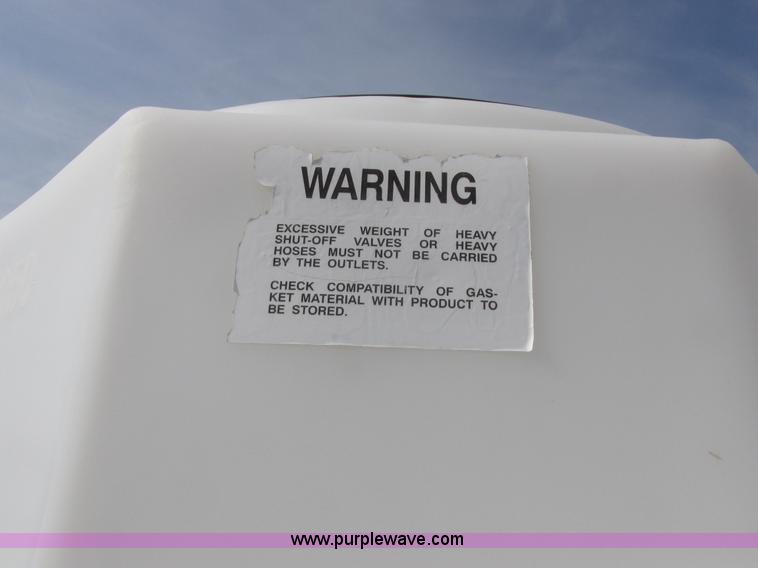image for item K2051 1,050 gallon tank