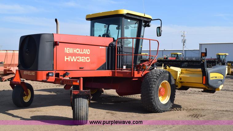 image for item K2432 2003 New Holland HW320 self-propelled windrower