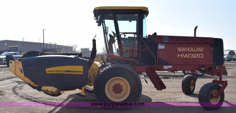 image for item K2432 2003 New Holland HW320 self-propelled windrower