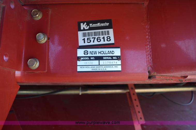 image for item K2432 2003 New Holland HW320 self-propelled windrower