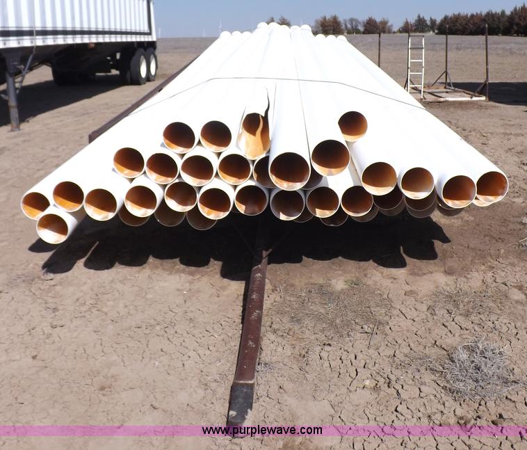8" PVC irrigation pipe in Ulysses, KS Item K3231 sold Purple Wave