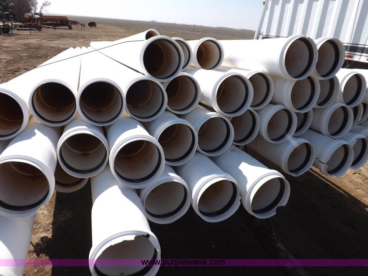 8" PVC irrigation pipe in Ulysses, KS Item K3231 sold Purple Wave