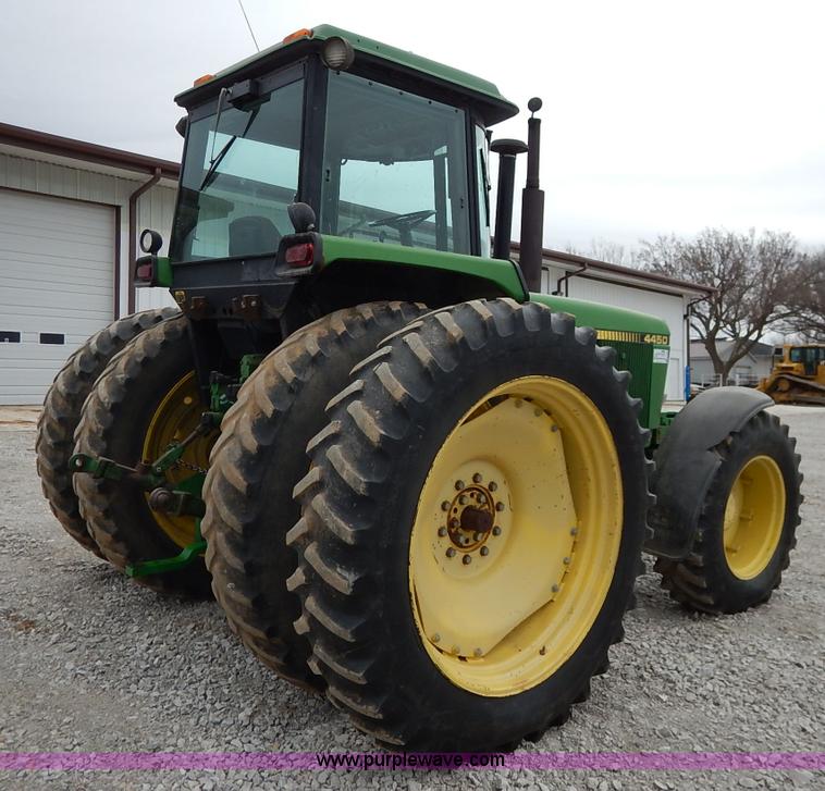 image for item K7309 1984 John Deere 4450 MFWD tractor