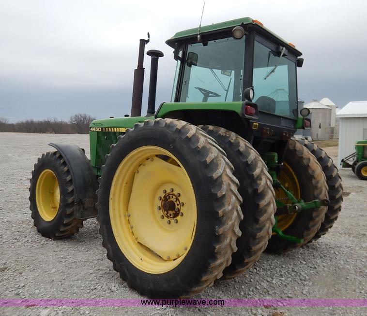 image for item K7309 1984 John Deere 4450 MFWD tractor