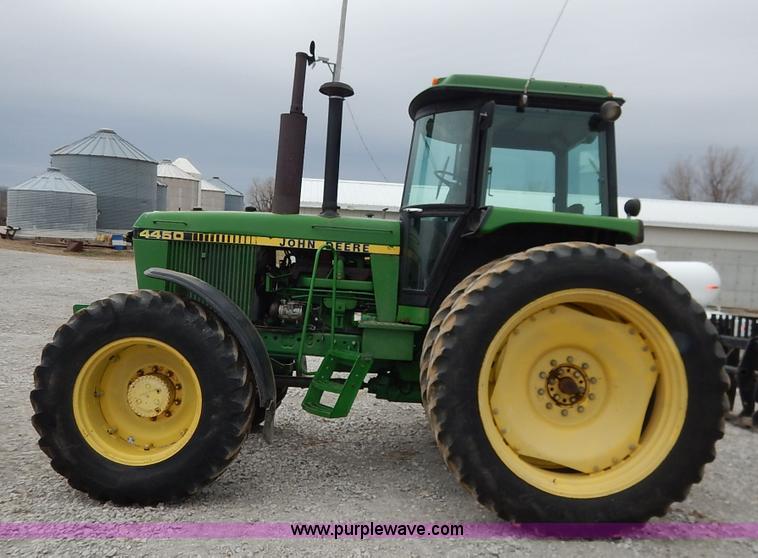 image for item K7309 1984 John Deere 4450 MFWD tractor