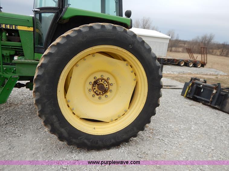 image for item K7309 1984 John Deere 4450 MFWD tractor