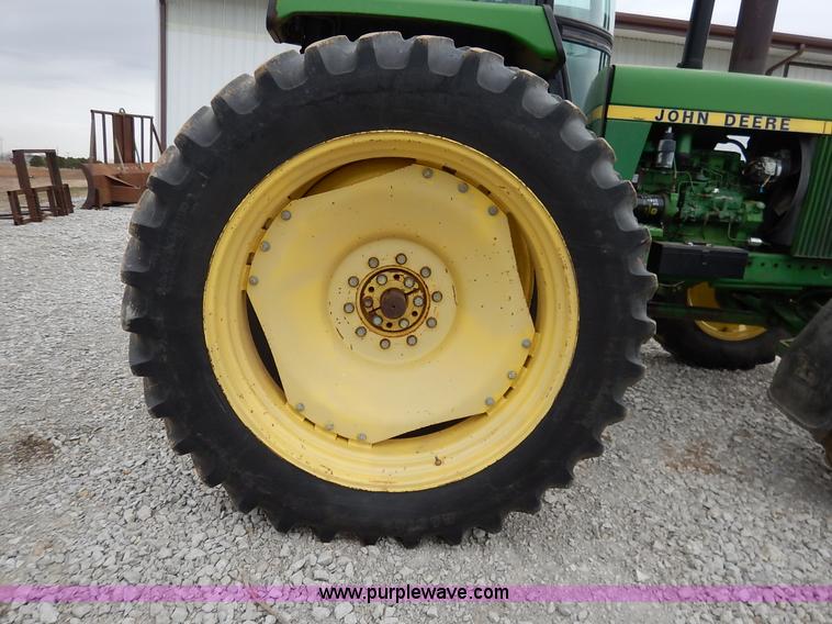image for item K7309 1984 John Deere 4450 MFWD tractor