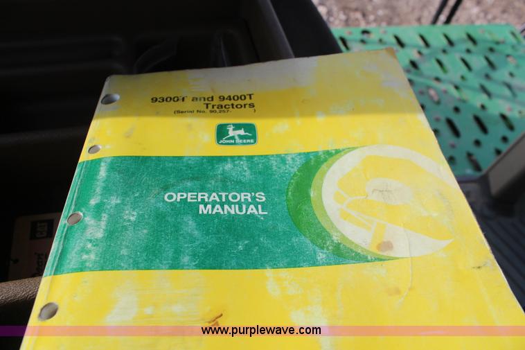 image for item K8840 2000 John Deere 9400T tractor