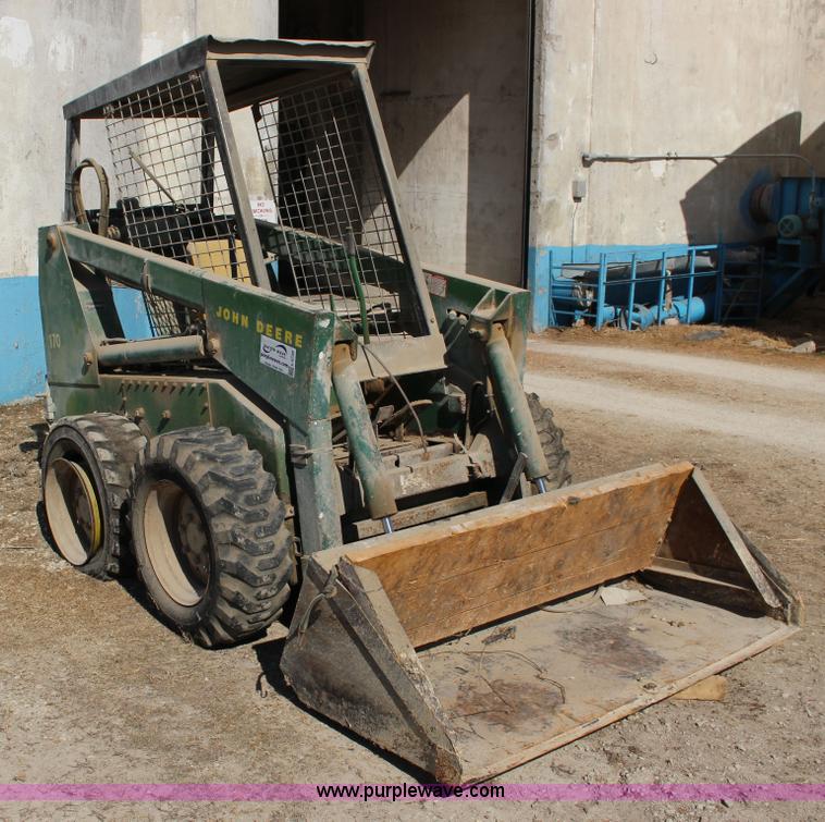 image for item L6735 John Deere 170 skid steer