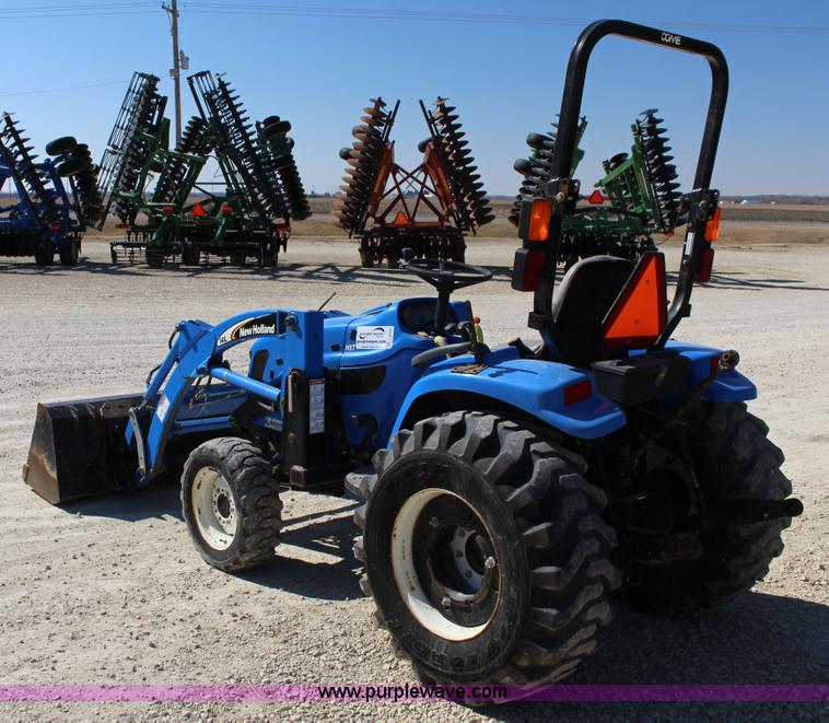 image for item L6737 2005 New Holland TC33DA MFWD compact utility tractor
