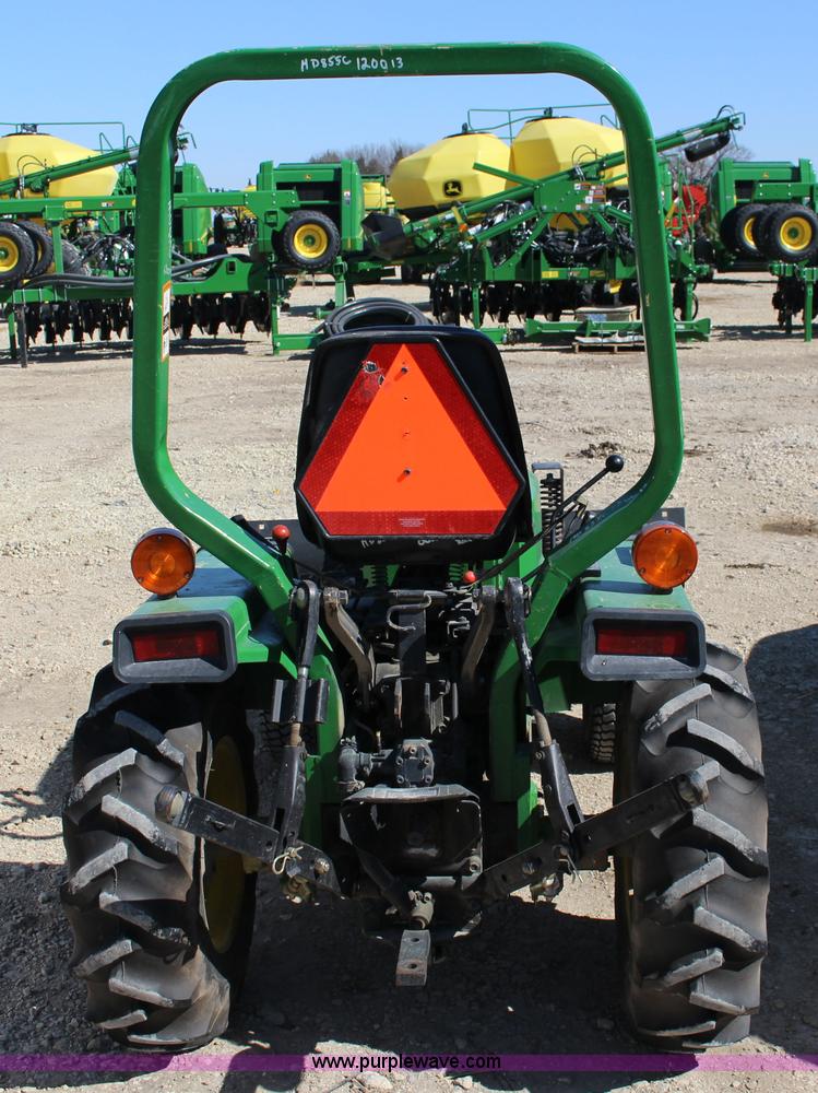 image for item L6738 John Deere 855 MFWD compact utility tractor