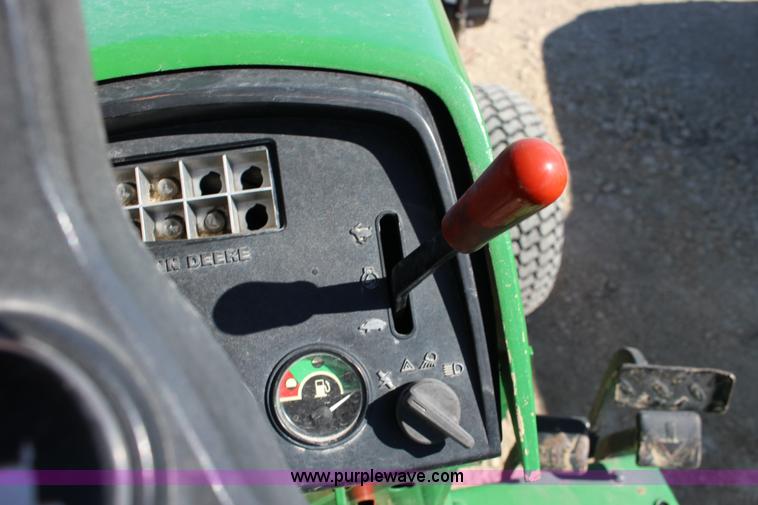 image for item L6738 John Deere 855 MFWD compact utility tractor