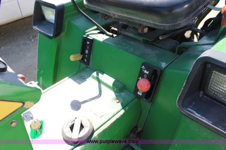 image for item L6738 John Deere 855 MFWD compact utility tractor