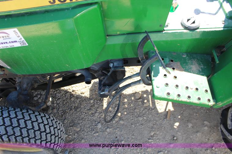 image for item L6738 John Deere 855 MFWD compact utility tractor