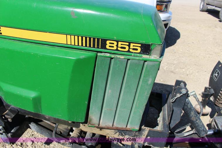 image for item L6738 John Deere 855 MFWD compact utility tractor