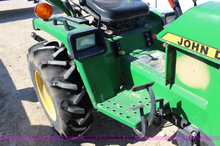 image for item L6738 John Deere 855 MFWD compact utility tractor