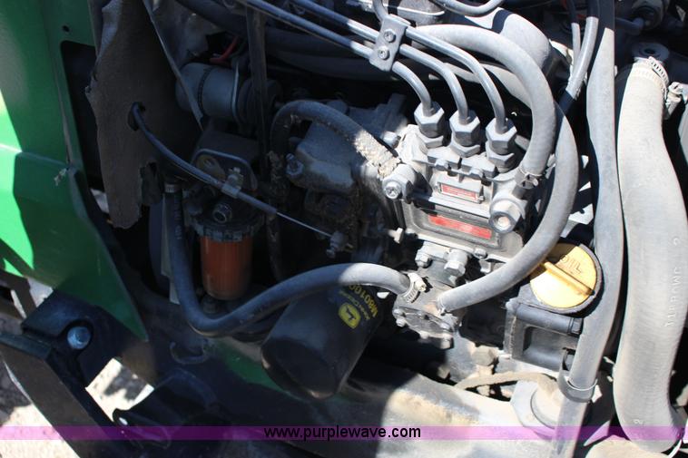 image for item L6738 John Deere 855 MFWD compact utility tractor