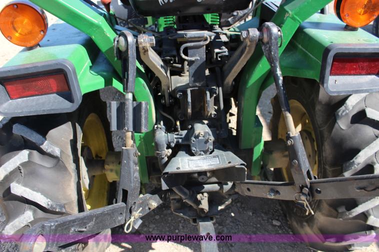 image for item L6738 John Deere 855 MFWD compact utility tractor