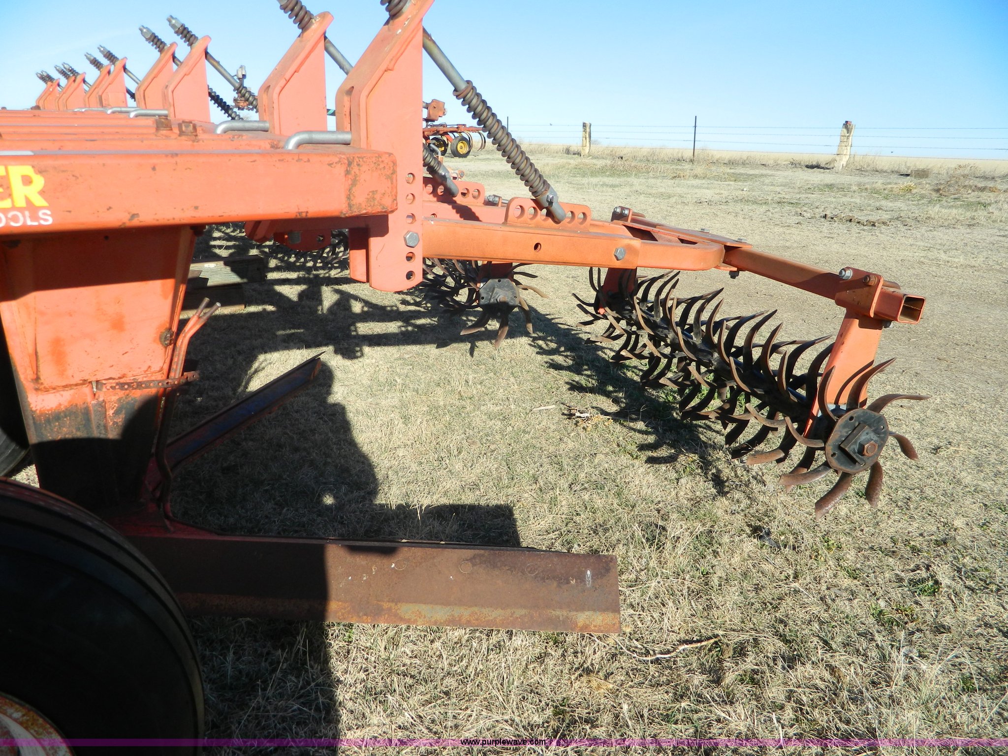 Sunflower Richardson sweep plow in Hays, KS Item AQ9295 sold Purple