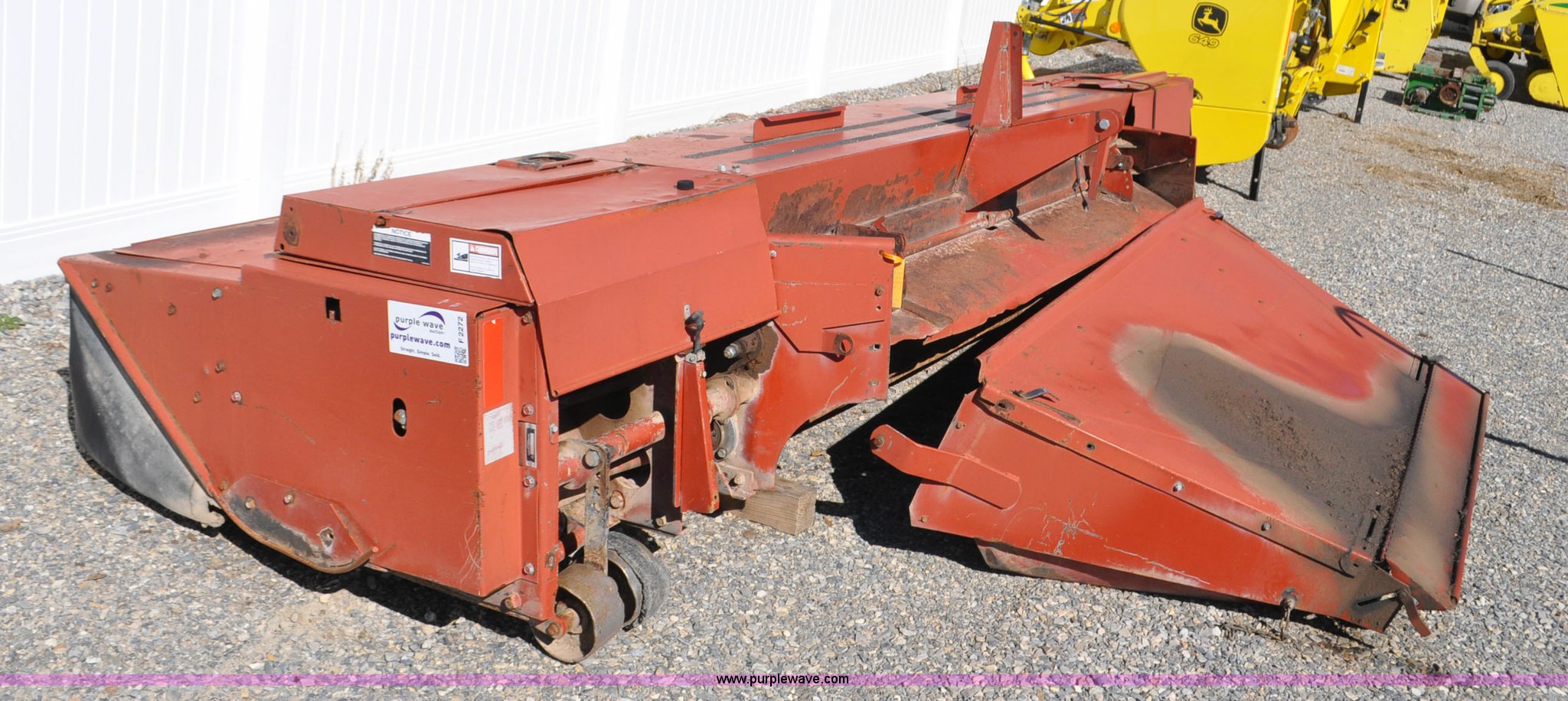 Hesston rotary disc swather head in Nephi, UT | Item F2272 sold ...