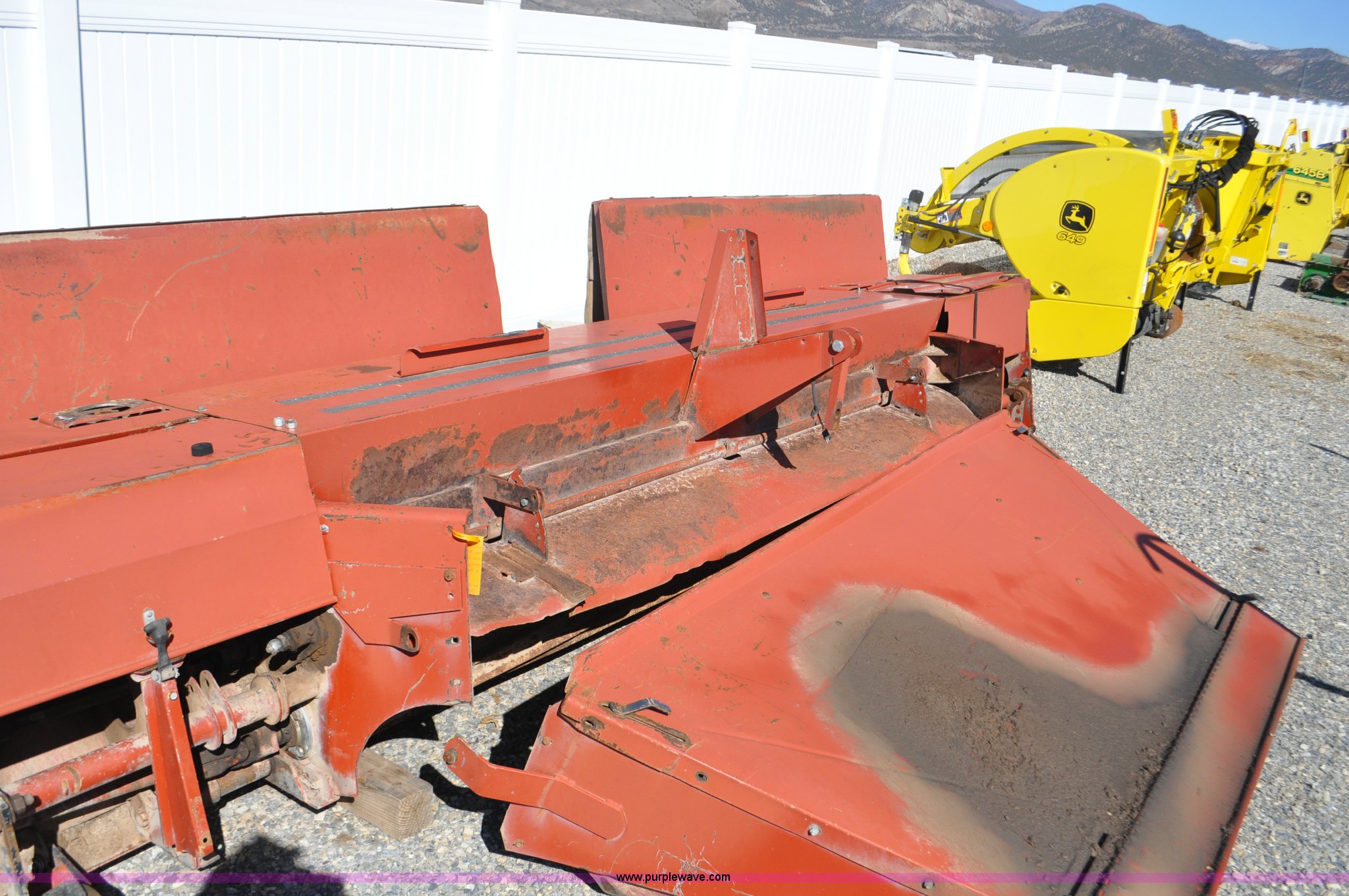 Hesston rotary disc swather head in Nephi, UT | Item F2272 sold ...