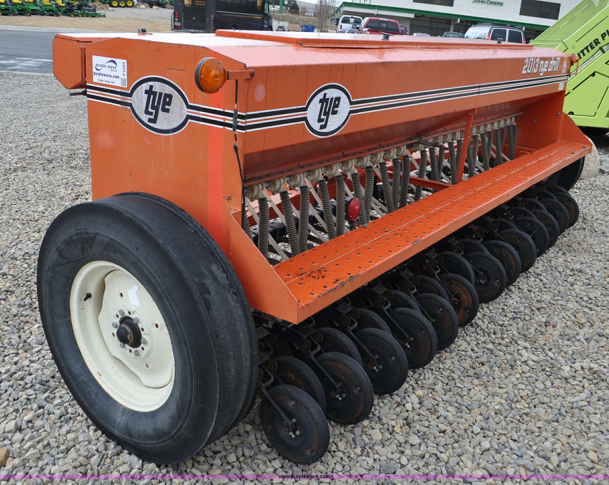 Tye 1246520 grain drill in Bluffdale, UT Item F2289 sold Purple Wave