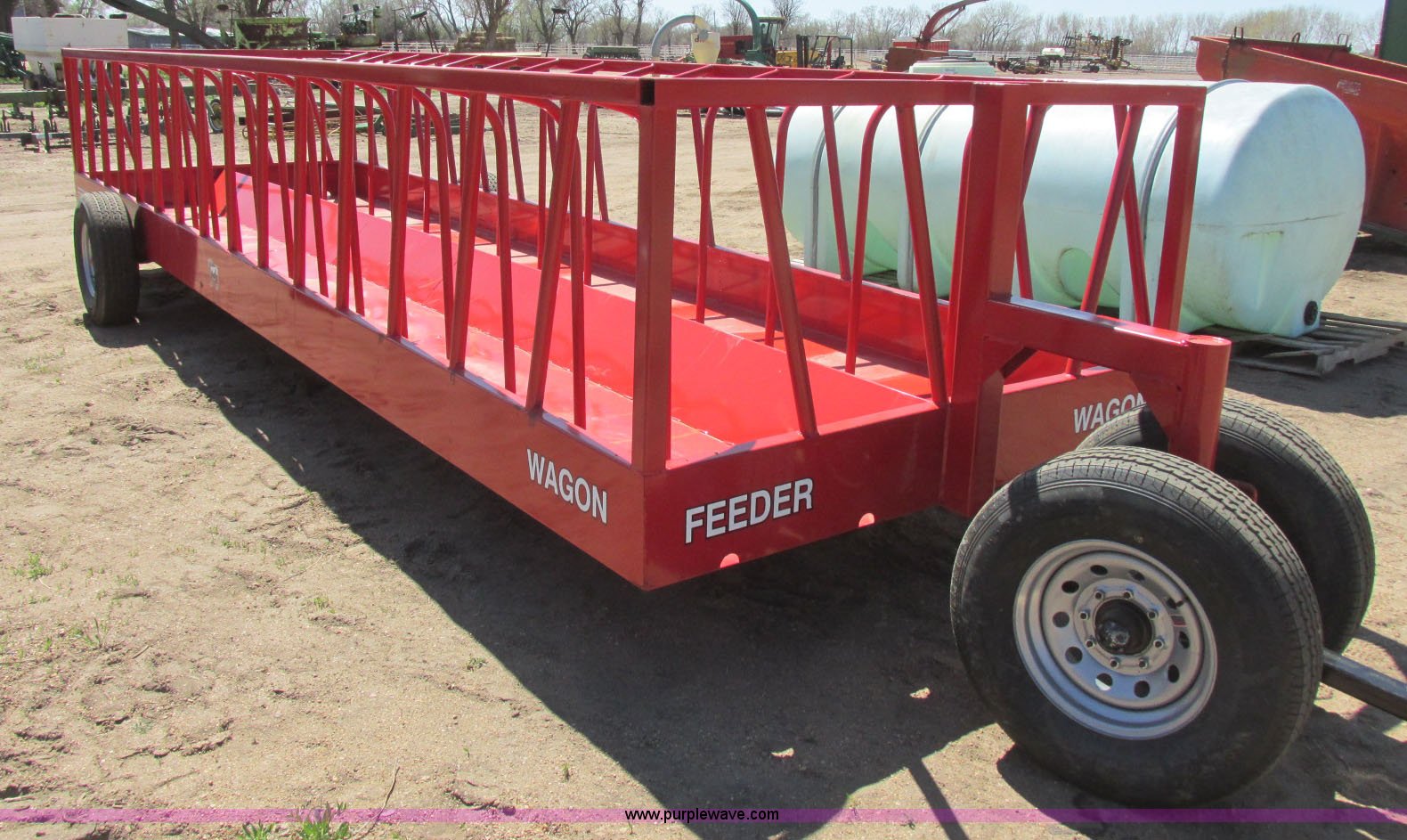 Wagon feeder portable hay bunk in Kinsley, KS Item H8691 sold