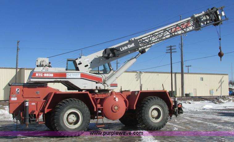 image for item A8771 Link Belt RTC-8030 crane