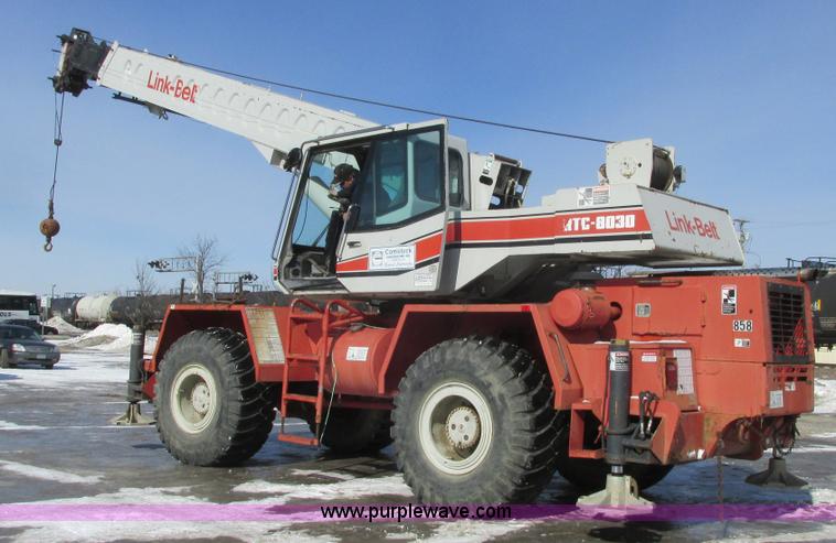 image for item A8771 Link Belt RTC-8030 crane