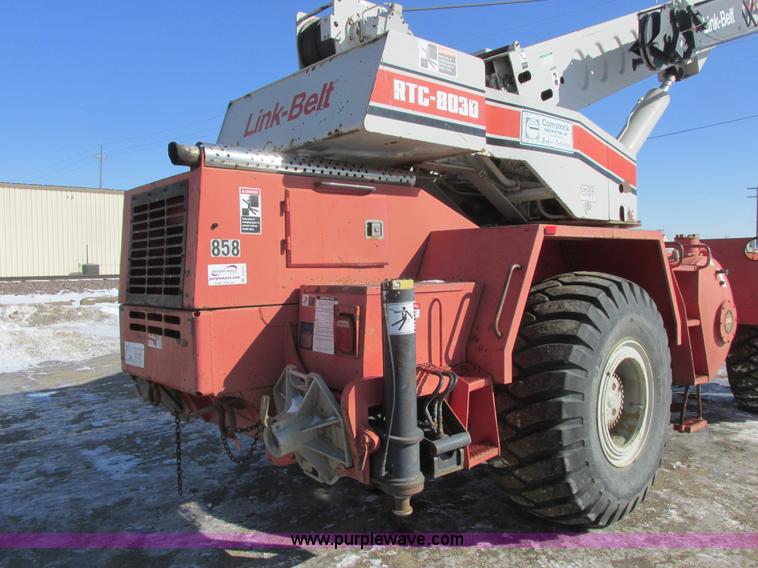 image for item A8771 Link Belt RTC-8030 crane