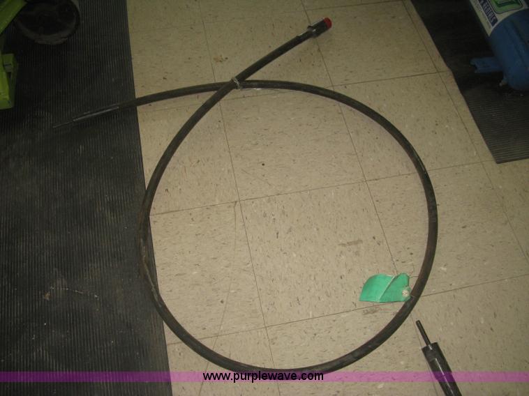image for item BE9581 (6) concrete vibrator and casing whips