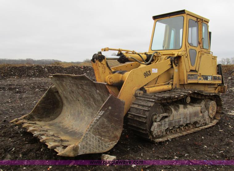 image for item D2371 1991 Caterpillar 963 track loader