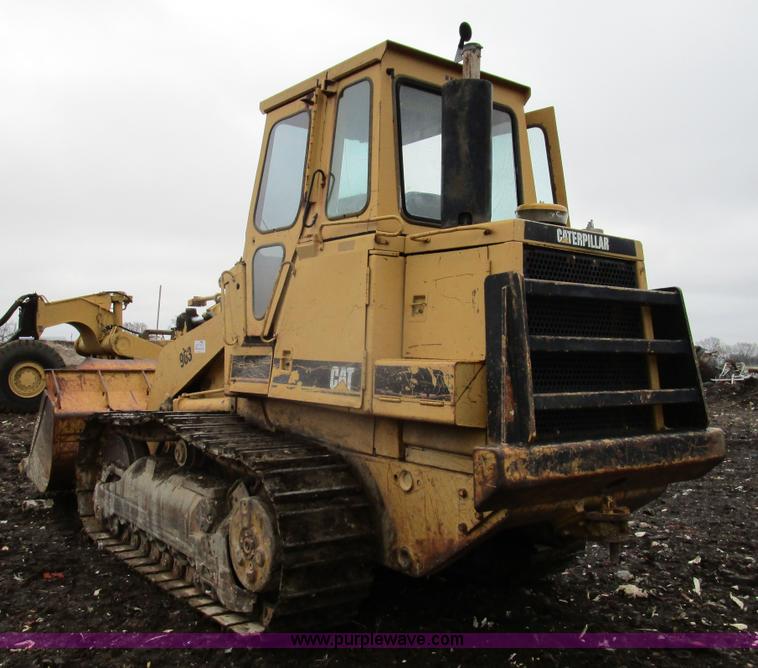 image for item D2371 1991 Caterpillar 963 track loader