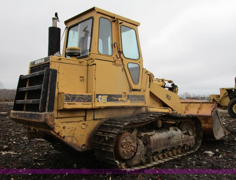 image for item D2371 1991 Caterpillar 963 track loader