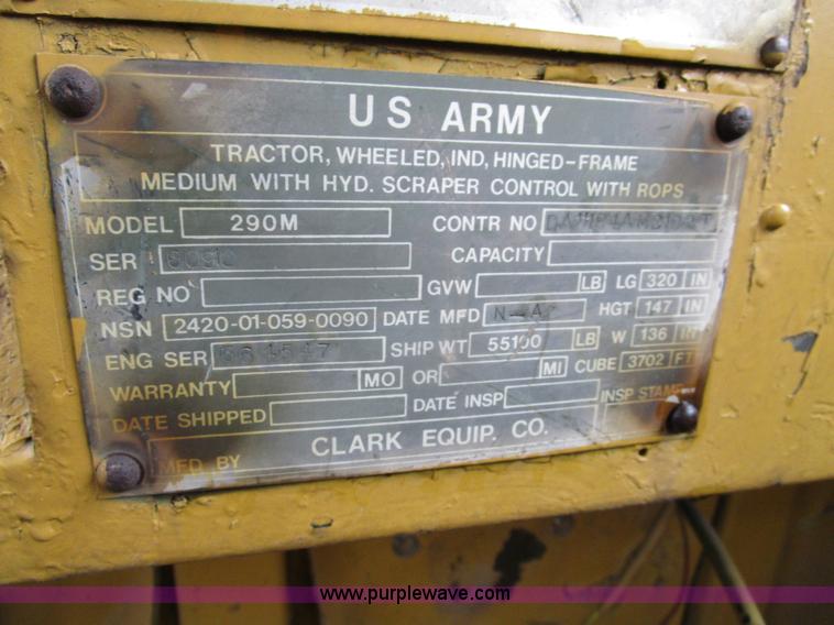 image for item D2373 Clark Z90M dozer