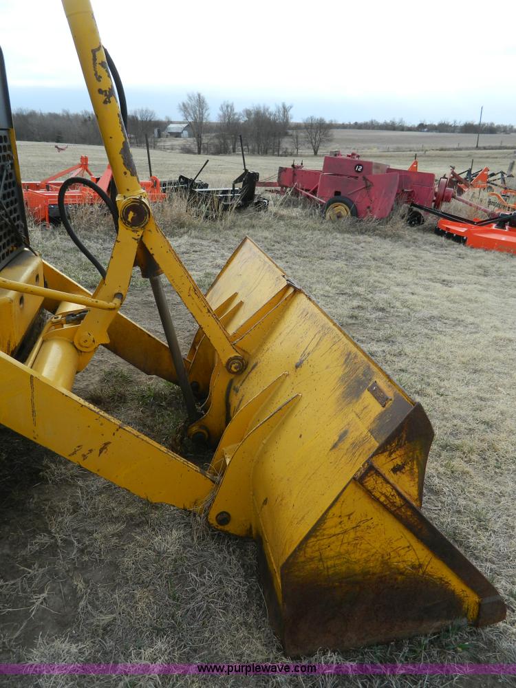 image for item D6116 1986 John Deere 210C backhoe