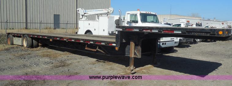 image for item E6313 1996 Doonan drop deck trailer