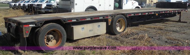 image for item E6313 1996 Doonan drop deck trailer