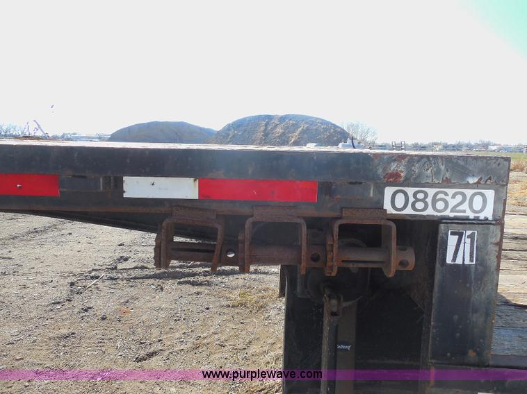 image for item E6313 1996 Doonan drop deck trailer