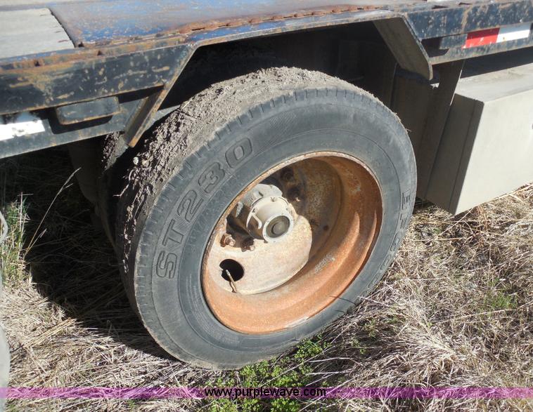 image for item E6313 1996 Doonan drop deck trailer