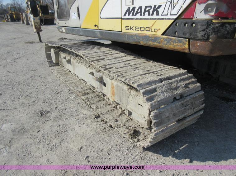 image for item F8374 Kobelco SK200 LC excavator