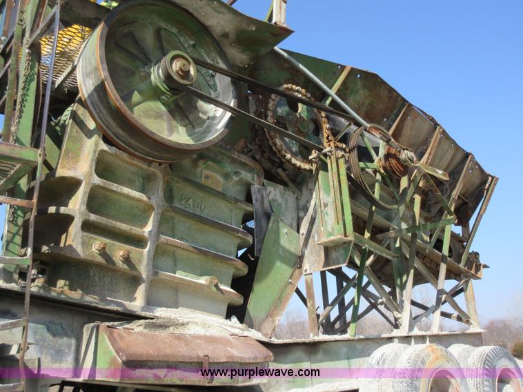 image for item F8382 Lipman Engineering 2436 jaw crusher