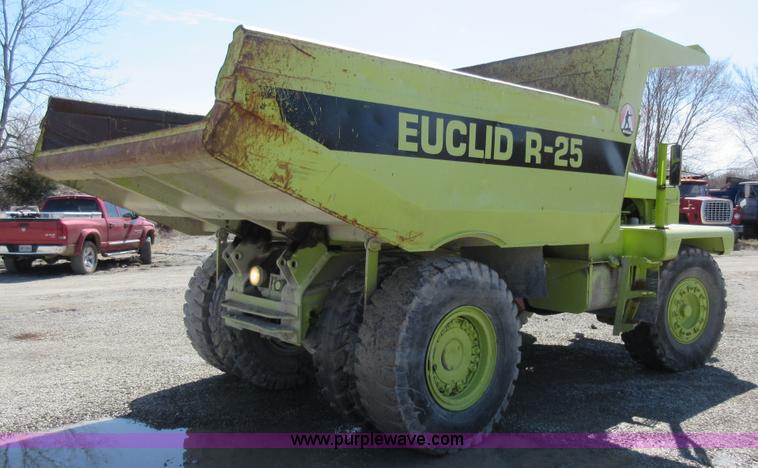 image for item F8383 Euclid R25 haul truck