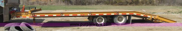 image for item G2000 2005 Bett Leitchfield equipment trailer