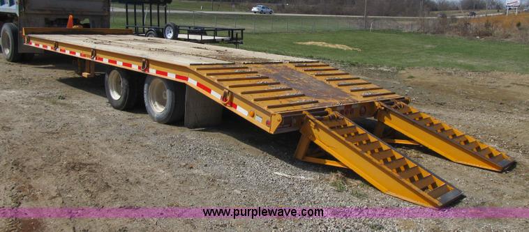 image for item G2000 2005 Bett Leitchfield equipment trailer