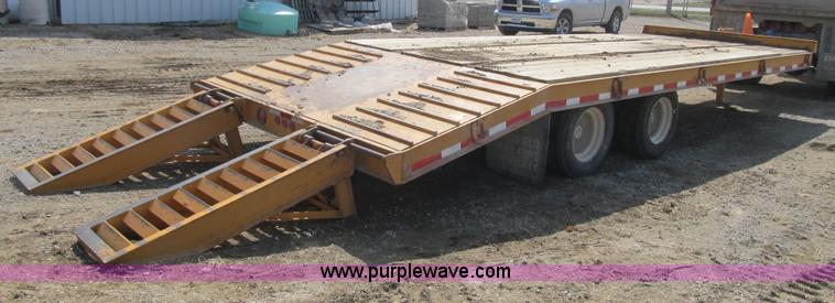 image for item G2000 2005 Bett Leitchfield equipment trailer