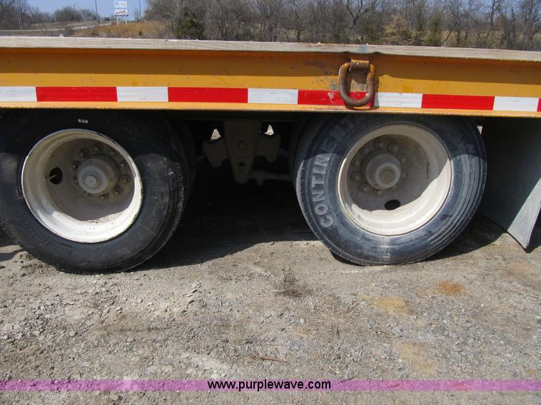 image for item G2000 2005 Bett Leitchfield equipment trailer