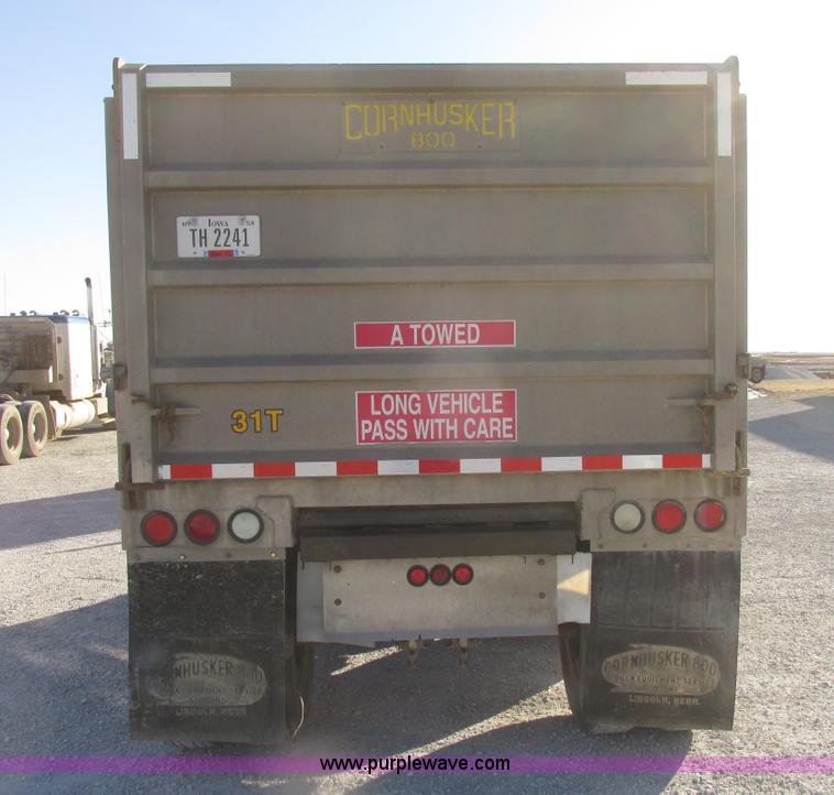 image for item G9755 2009 Cornhusker 800 pup dump trailer